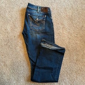 Silver pioneer jeans